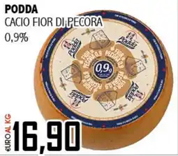 Big Food Podda cacio fior di pecora 0.9% offerta