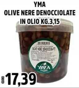 Big Food Yma olive nere denocciolate in olio offerta
