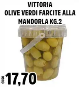 Big Food Vittoria olive verdi farcite alla mandorla offerta