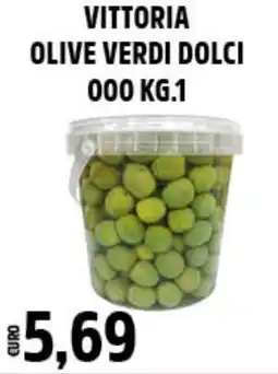 Big Food Vittoria olive verdi dolci 000 offerta