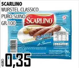 Big Food Scarlino wurstel classico puro suino offerta