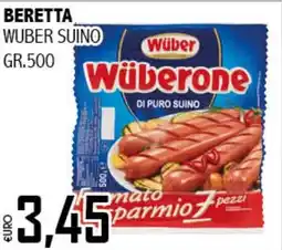 Big Food Beretta wuber suino offerta