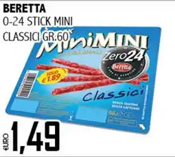 Big Food Beretta 0-24 stick mini classici offerta