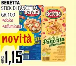 Big Food Beretta stick di pancetta offerta