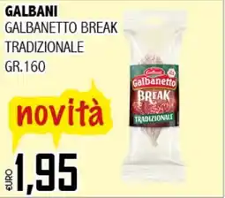 Big Food Galbani galbanetto break tradizionale offerta