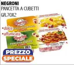 Big Food Negroni pancetta a cubetti offerta