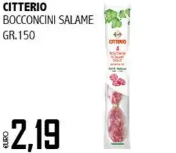 Big Food Citterio bocconcini salame offerta
