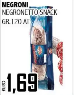 Big Food Negroni negronetto snack offerta