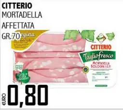 Big Food Citterio mortadella affettata offerta