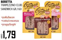 Big Food Beretta tramezzino club sandwich offerta