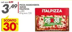 Italmark Pizza margherita 26 x 38 ITALPIZZA offerta