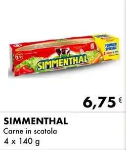 Iper Tosano SIMMENTHAL Carne in scatola offerta