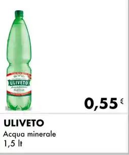 Iper Tosano ULIVETO Acqua minerale offerta