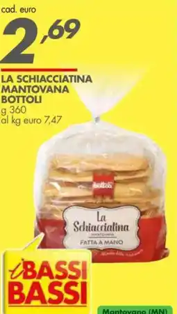 Italmark La schiacciatina mantovana bottoli offerta