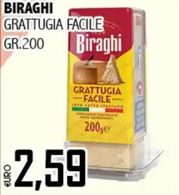 Big Food Biraghi grattugia facile offerta