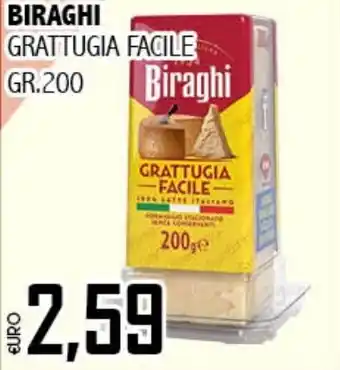 Big Food Biraghi grattugia facile offerta