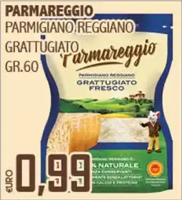 Big Food Parmareggio parmigiano reggiano grattugiato offerta