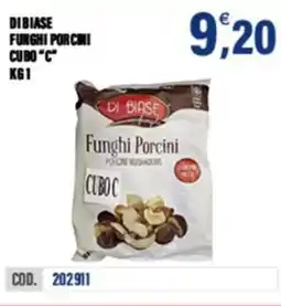 Adhoc Dibiase funghi porcini cubo "C offerta