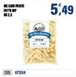 Adhoc Mccain patate fry'n DIP offerta