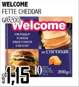 Welcome fette cheddar
