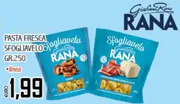 Big Food Pasta fresca sfogliavelos RANA offerta