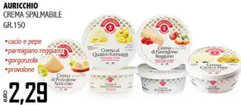 Big Food Auricchio crema spalmabile offerta