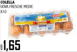 Colella uova fresche medie x10