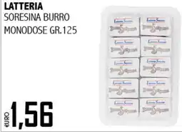 Big Food LATTERIA soresina burro monodose offerta
