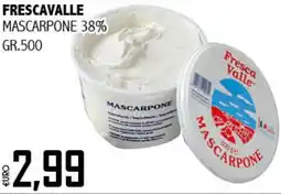 Big Food FRESCAVALLE mascarpone 38% offerta