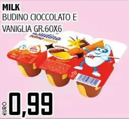 Big Food MILK budino cioccolato e vaniglia offerta
