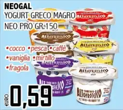 Big Food NEOGAL Yogurt greco magrotoko neo pro offerta
