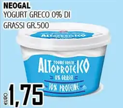 Big Food NEOGAL Yogurt greco 0% di grassi offerta