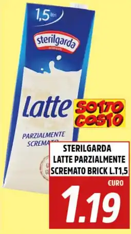 Big Food STERILGARDA Latte parzialmente scremato brick offerta