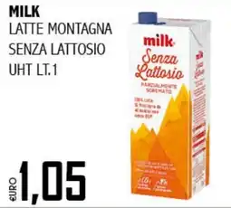 Big Food MILK Latte montagna senza lattosio UHT offerta