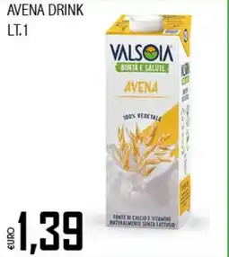 Big Food Avena drink VALSOIA offerta