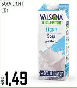 Big Food Soya light VALSOIA offerta