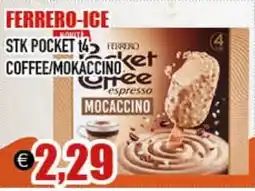 Big Food Ferrero-ice stk pocket 14 ferrero coffee/mokaccino offerta