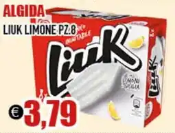 Big Food ALGIDA Liuk limone pz.8 offerta