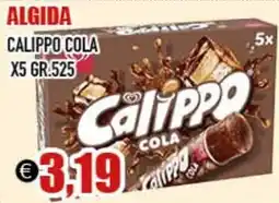 Big Food ALGIDA Calippo cola x5 offerta