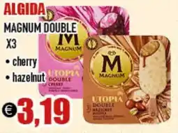 Big Food ALGIDA Magnum double x3 offerta