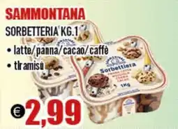Big Food SAMMONTANA Sorbetteria offerta