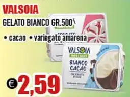 Big Food VALSOIA Gelato bianco offerta