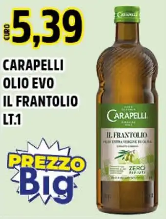 Big Food CARAPELLI olio evo il frantolio offerta