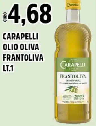 Big Food CARAPELLI Olio oliva frantoliva offerta