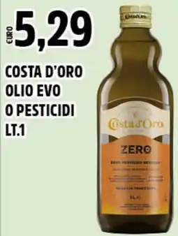Big Food COSTA D'ORO Olio evo o pesticidi offerta