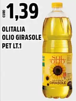 Big Food OLITALIA Olio girasole pet offerta