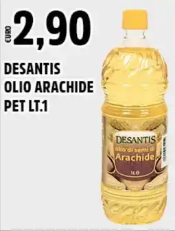 Big Food DESANTIS Olio arachide pet offerta