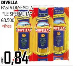 Big Food DIVELLA Pasta di semola "le specialita offerta