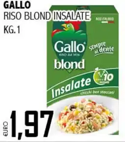 Big Food GALLO Riso blond insalate offerta