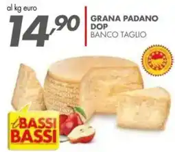 Italmark Grana padano dop banco TAGLIO offerta